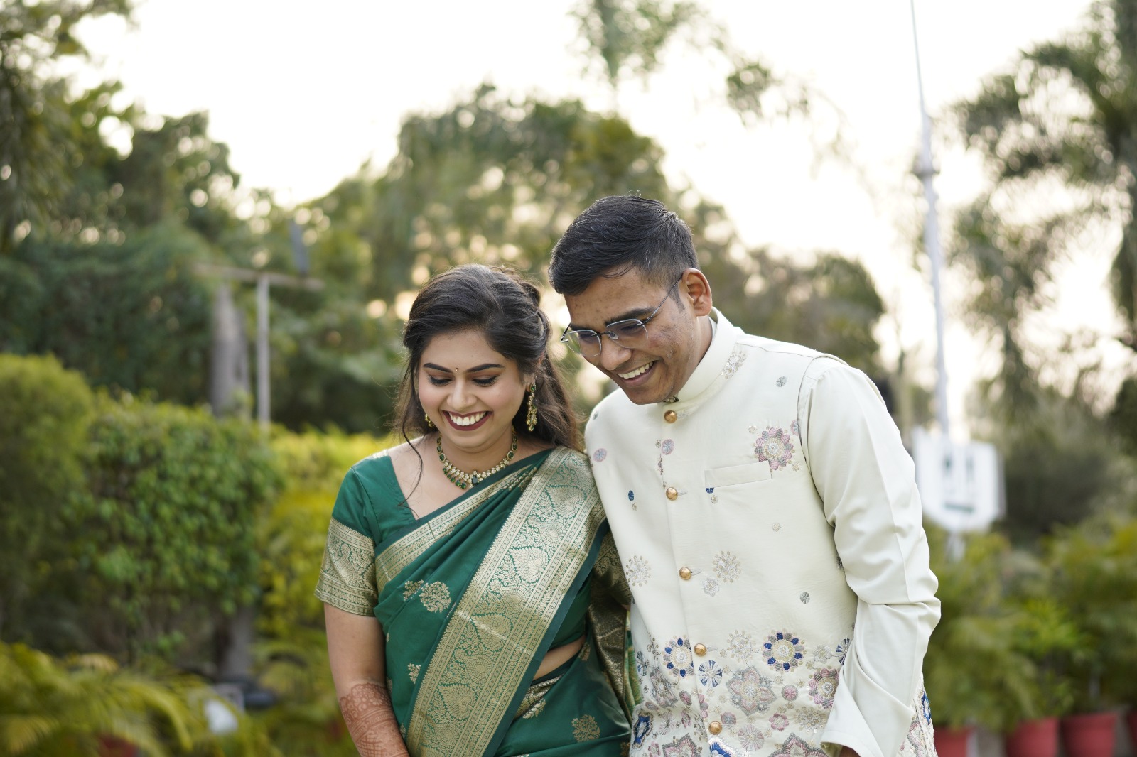 Pradyumna and Sakshi engagement